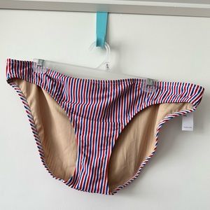 Old Navy Striped Bikini Swim Bottom
